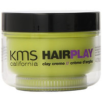 KMS HAIRPLAY Messing Crème 2nd Day Texture & Grip, Grittiness, Root Lift, Pliable Medium Hold, 4.2oz