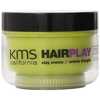 KMS HAIRPLAY Messing Crème 2nd Day Texture & Grip, Grittiness, Root Lift, Pliable Medium Hold, 4.2oz