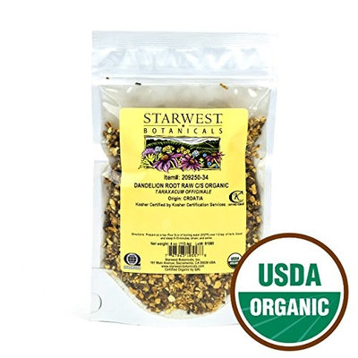 Starwest Botanicals Organic Dandelion Root C/S