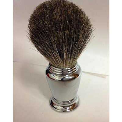 Pure Badger Chrome Shaving Brush with Free Stand From GBS