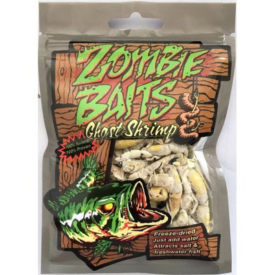 King Pacific Corporation 100% Natural Freeze-dried Ghost Shrimp Fishing Bait