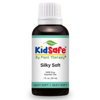 KidSafe Silky Soft Synergy Essential Oil Blend 30 ml (1 oz). 100% Pure, Undiluted, Therapeutic Grade. (Blend of: Lavender, Copaiba, Palmarosa, Lemon, Frankincense carteri and Helichrysum italicum.)