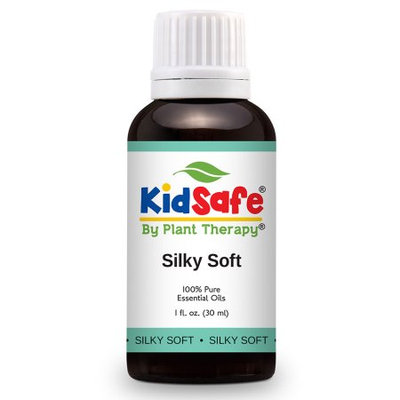 KidSafe Silky Soft Synergy Essential Oil Blend 30 ml (1 oz). 100% Pure, Undiluted, Therapeutic Grade. (Blend of: Lavender, Copaiba, Palmarosa, Lemon, Frankincense carteri and Helichrysum italicum.)