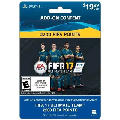 Incomm FIFA 17 Ultimate Team FIFA Points 2200 Sony