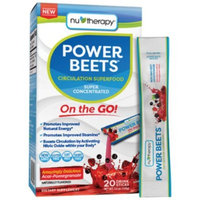 Nu Therapy Power Beets On the Go (12 Powder) by Nu Therapy at the Vitamin Shoppe