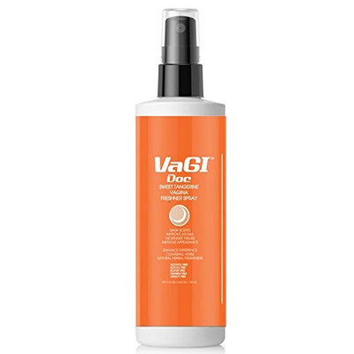 Vagi Doc Sweet Tangerine Vagina Freshener Spray (Daily Usage, 100% Real Fruit Juice)