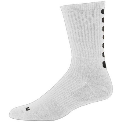 6090 Color Block Crew Sock - Youth WHITE/BLACK 42560