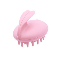 FRCOLOR Electric Shampoo Scalp Head Shower Massager Body Neck Massage Brush Cleaning Clean Scrub Hair Brush (Pink)