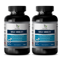 Libido supplements men - MALE VIRILITY - Boost libido - 2 Bottles 120 tablets
