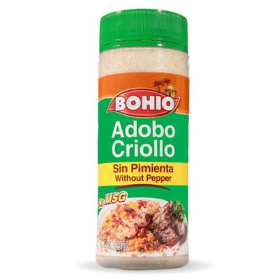 BOHIO Seasoning without Pepper (Adobo Criollo sin Pimienta) Excellent for Chicken, Fish, Beef, Pork - 16.5 oz
