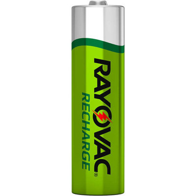 RAYOVAC AA 8-Pack RECHARGEABLE Batteries, LD715-8OP GENE