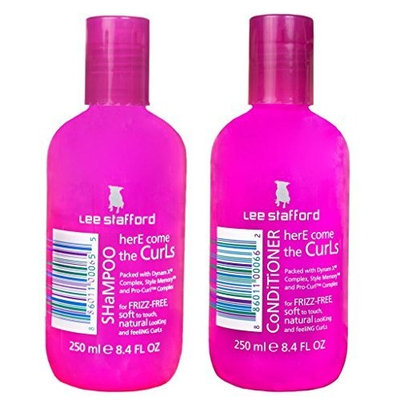 Lee Stafford Here Come The Curls Shampoo & Conditioner Duo 2 x 250ml by lee Stafford