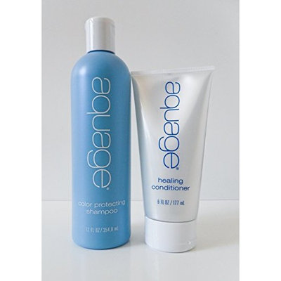 Aquage Color Protecting Shampoo 12oz and Healing Conditioner 6oz Gift Set