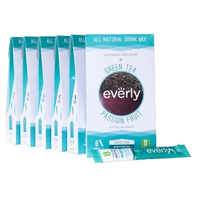 Everly Green Tea Passion Fruit - 6ct