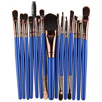 Makeup Brushes Set - BSGSH 15 Pcs Makeup Brush Set Cosmetics Foundation Blending Blush Eye Shadow Concealer Face Powder Brush Makeup Brush Kit