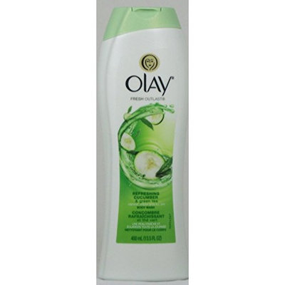 2 Pk. Olay Fresh Outlast Refreshing Cucumber &Grean Tea Body Wash (13.5 Fl. Oz)