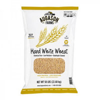 Blue Chip Group Augason Farms Hard White Wheat, 527 Servings, 18 Month Shelf Life, 50 Pound Bag