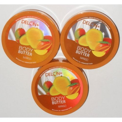 Delon+ Delon Intense Moisturizing Mango Body Butter 6.9 Oz (3 Pack)