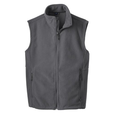 Gravity Threads Soft and Warm Fleece Vest - Iron Grey - 3X-Large