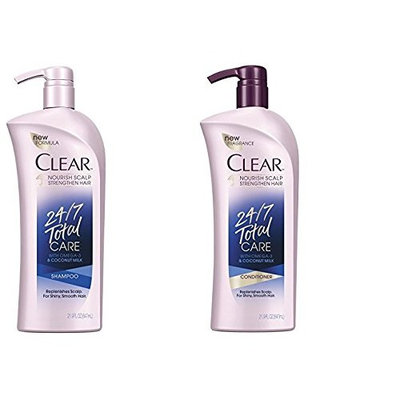 Clear Total Care Shampoo and Conditioner - 33 oz. each