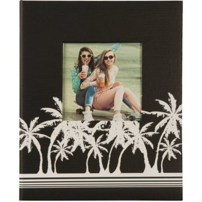 2UP Palm Trees Framed Front Photo Album