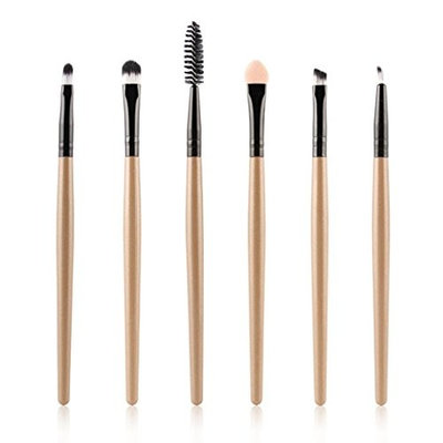 DATEWORK 6PCS Makeup Lip Eyeshadow Brush