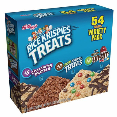 Kellogg Rice Krispies Treats Variety Pack, 54 ct.