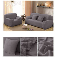 Yosoo Sofa Covers Elastic Anti Wrinkle Couch Covers, Solid Color Stylish Loveseat Sofa Cover Anti-Mite Pet Dog Cat Protector Cover Fit Many 35-90 inch Sofas