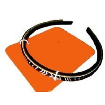 Missoni for Target Black & White Zig Zag & Solid Black Headband 2 Pc Set 38463