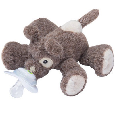 Nookums Paci-Plushies Buddies, Scruffy Puppy Pacifier Holder