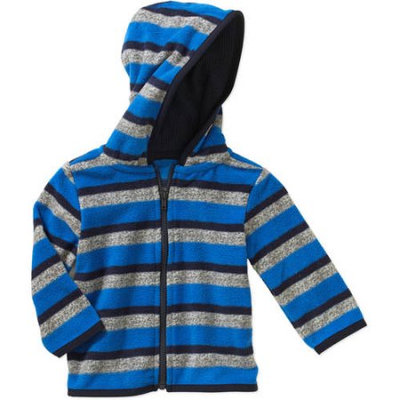 Garanimals Newborn Baby Boy Printed Microfleece Hood