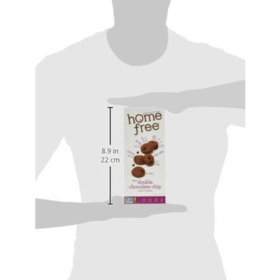 Home Free Gluten-Free Non-GMO Mini Cookies 2 Flavor Variety Bundle: (1) Double Chocolate Chip, and (1) Lemon Burst, 5 Ounces (2 Boxes)