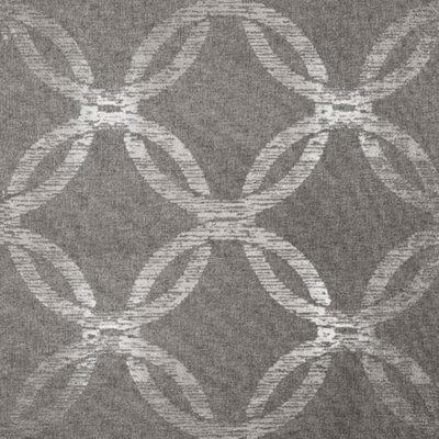 Modo Metallic Geometric Grommet Top Window Curtain Panel Pair Black Pearl 54x108 - Exclusive Home