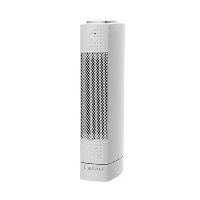 Lasko Ultra Slim Ceramic Desktop Tower Heater - White