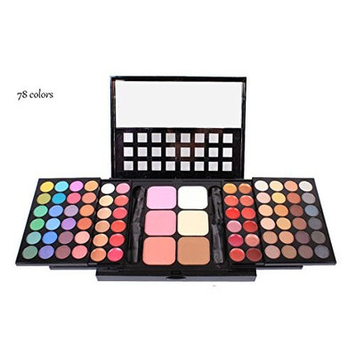 J-Beauty Makeup Eyeshadow Lip Gloss 78 Colors Collection Sets