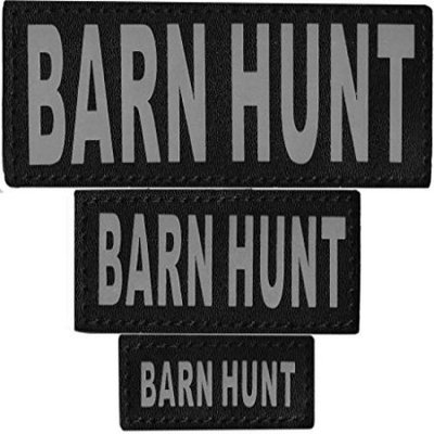Dogline N0235-S-M Removable Velcro Patches Barn Hunt Small & Medium