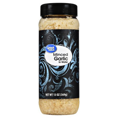 Great Value Minced Garlic in Water
