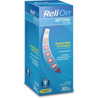 ReliOn Ketone Test Strips, 50 Ct