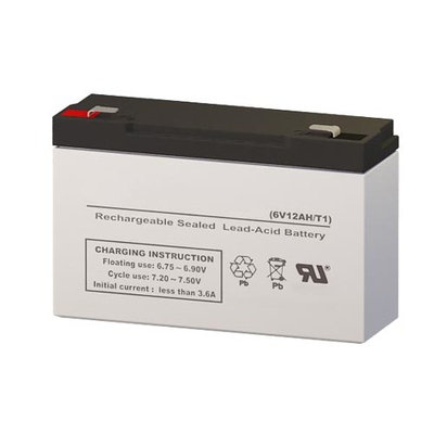 Peg Perego Energy Cube Type C Replacement Battery (6V 12AH SLA Battery)