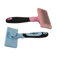 CuteNFuzzy Self Cleaning Pet Slicker Brush