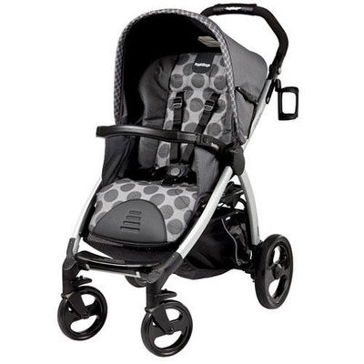 Peg Perego IPBO28US34UT53PG53 Book Stroller - Pois Grey Charcoal