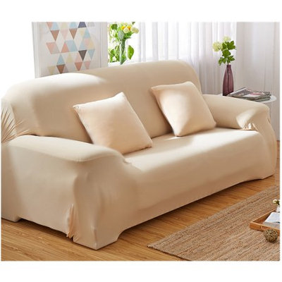 Yosoo Sofa Covers Elastic Anti Wrinkle Couch Covers, Solid Color Stylish Loveseat Sofa Cover Anti-Mite Pet Dog Cat Protector Cover Fit Many 35-90 inch Sofas