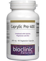Bioclinic Naturals - Caprylic Pro 400 mg. - 90 Vegetarian Capsules