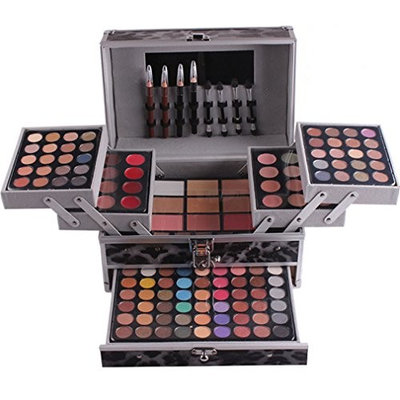 PhantomSky 132 Colors Professional All in one Makeup Gift Set Cosmetic Palette Contouring Kit Combination with Eyeshadow, Cream Concealer, Eyebrow Powder, Lip Gloss, Blusher and Pressed Powder #2