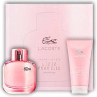 Làcŏstė L.12.12 Pôur Ellé Sparklîng for Women Gift Set Eau De Toilette Spray 3 oz & Shower Gel 5 oz