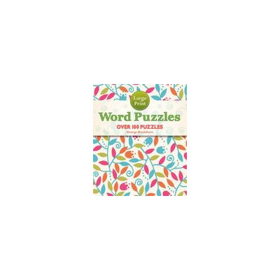 Puzzlewright Large Print Word Puzzles (Paperback)