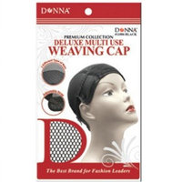 (PACK OF 6) DONNA PREMIUM DELUXE MULTI-USE WEAVING CAP #11086 BLACK : Beauty