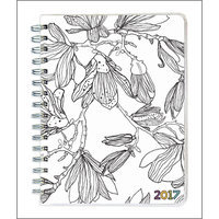 Color Me Plans 12 Month 2017 Softcover Engagement Calendar