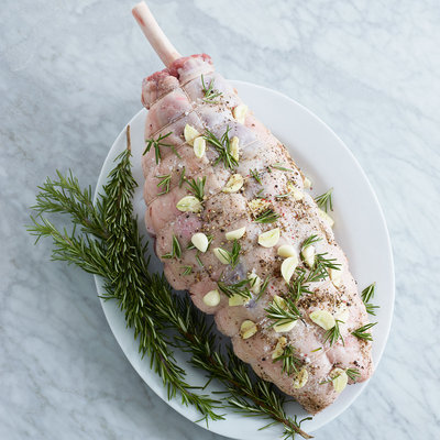 Semi-Boneless Tied Leg of Lamb