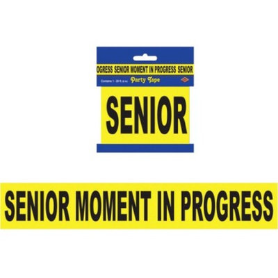 Senior Moment Party Tape